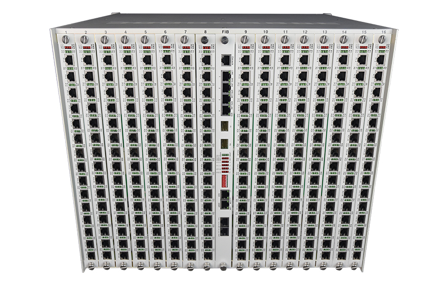 飛暢科技-960路電話光端機(jī)（8U 19英寸，SFP 1+1光備份）