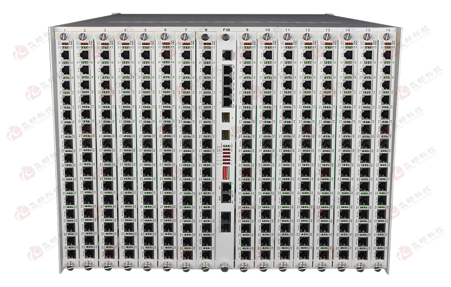 飛暢科技-960路電話光端機(jī)（8U 19英寸，SFP 1+1光備份）