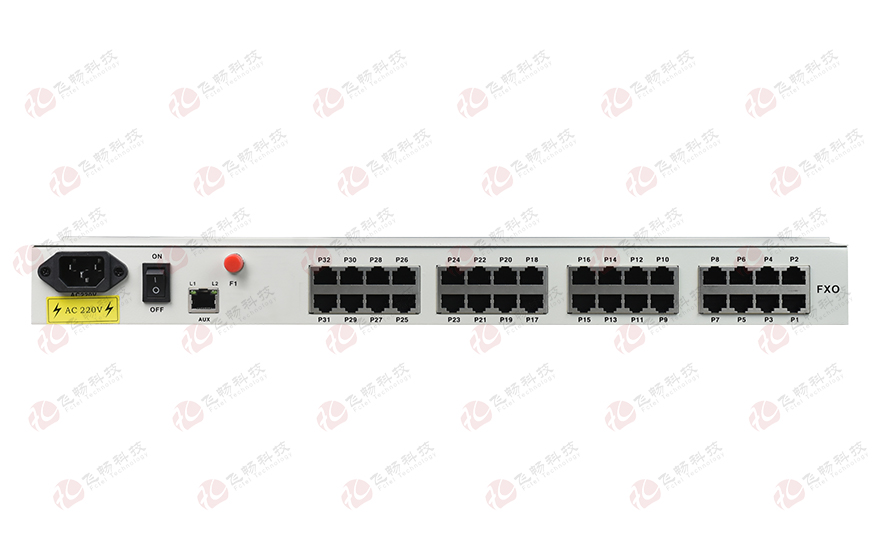 飛暢科技-32路電話(huà)+16E1+4FE+4GE+2路數(shù)據(jù)+SNMP+console（19英寸，物理隔離）電話(huà)光端機(jī)